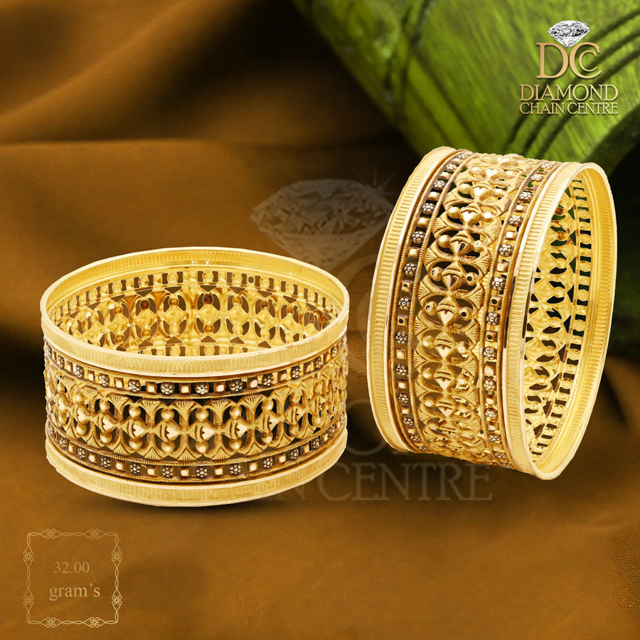 Pure Gold Polish Bangles