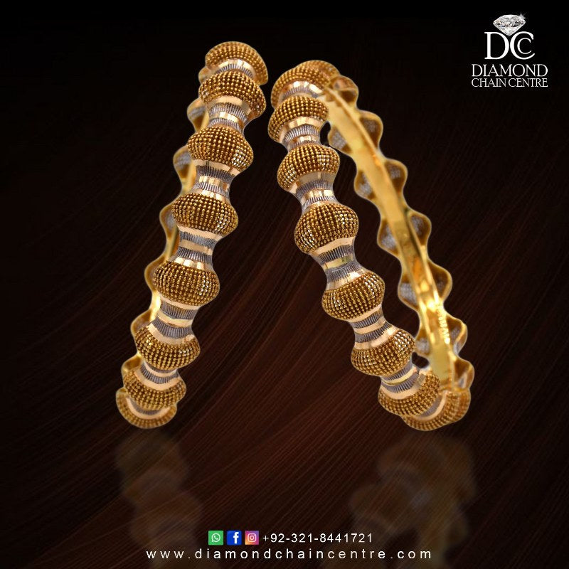 Gold Bangles and Modern Design