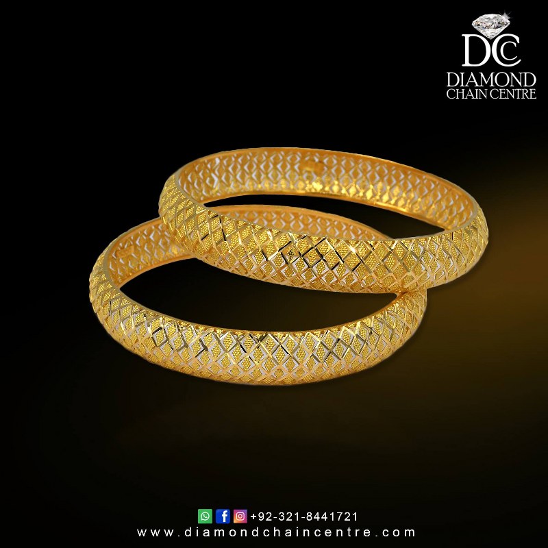 Handmade Gold Bangles Design