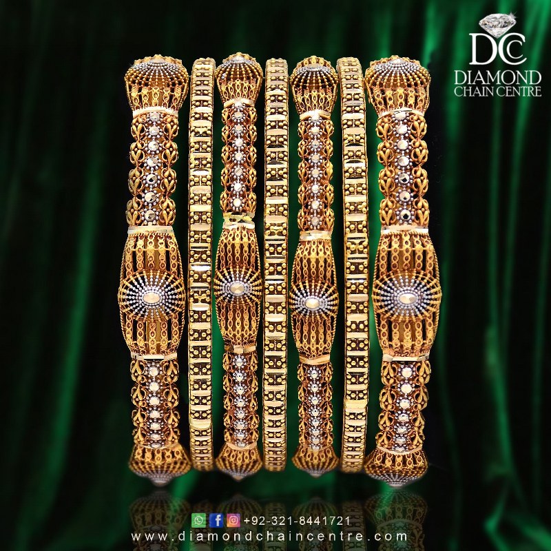 Antique Gold Bangles Design