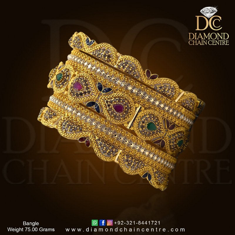 Royal Gold Bangles Design