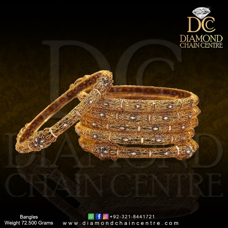 Top Gold Bangles Design