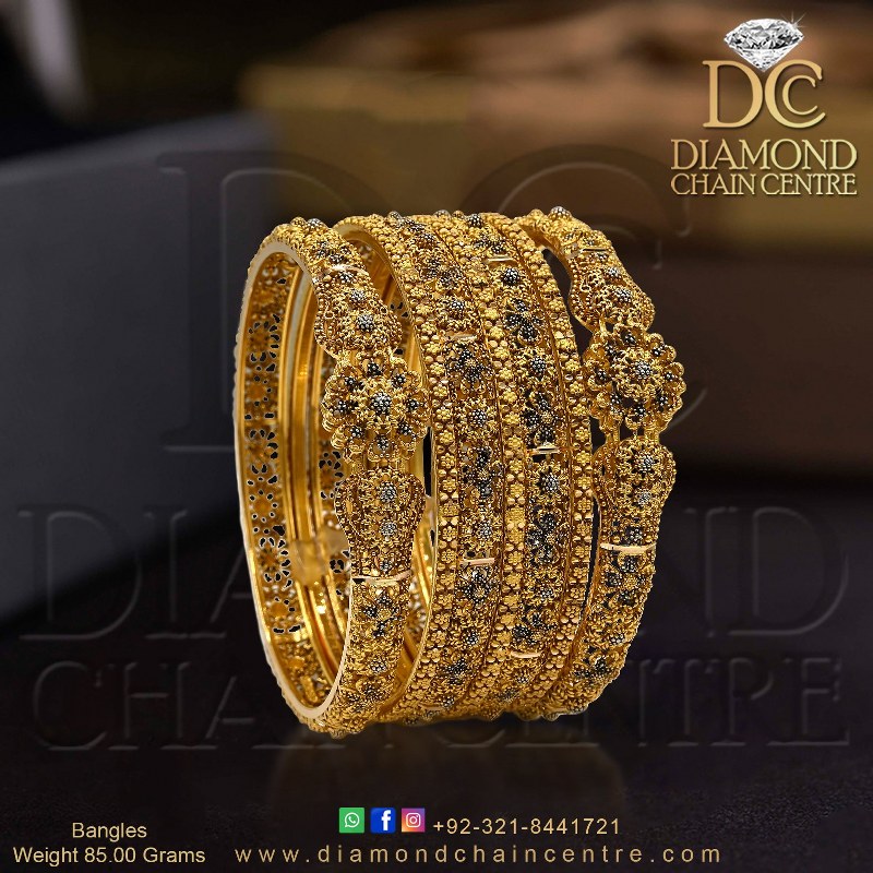 Best Gold Bangles Design in Pakistan