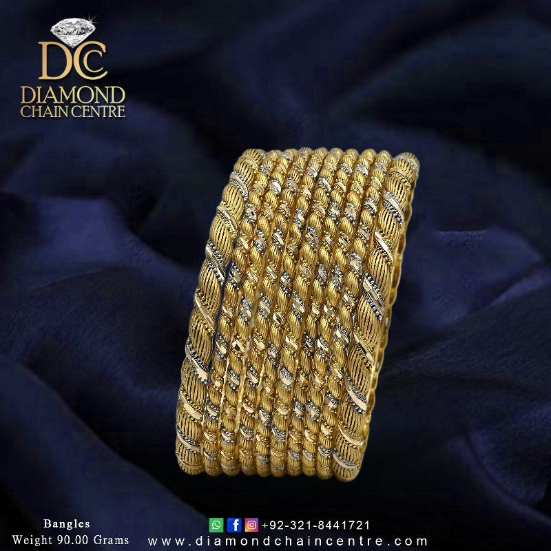 Gold Bangles Design