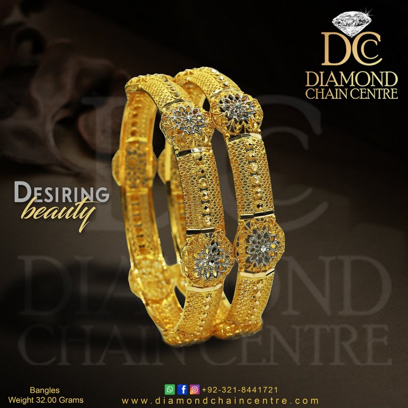 Gold Bangles Design for Ladies