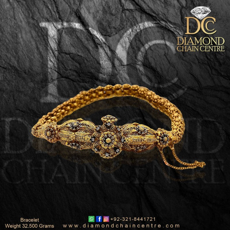 Gold Bracelet set Design