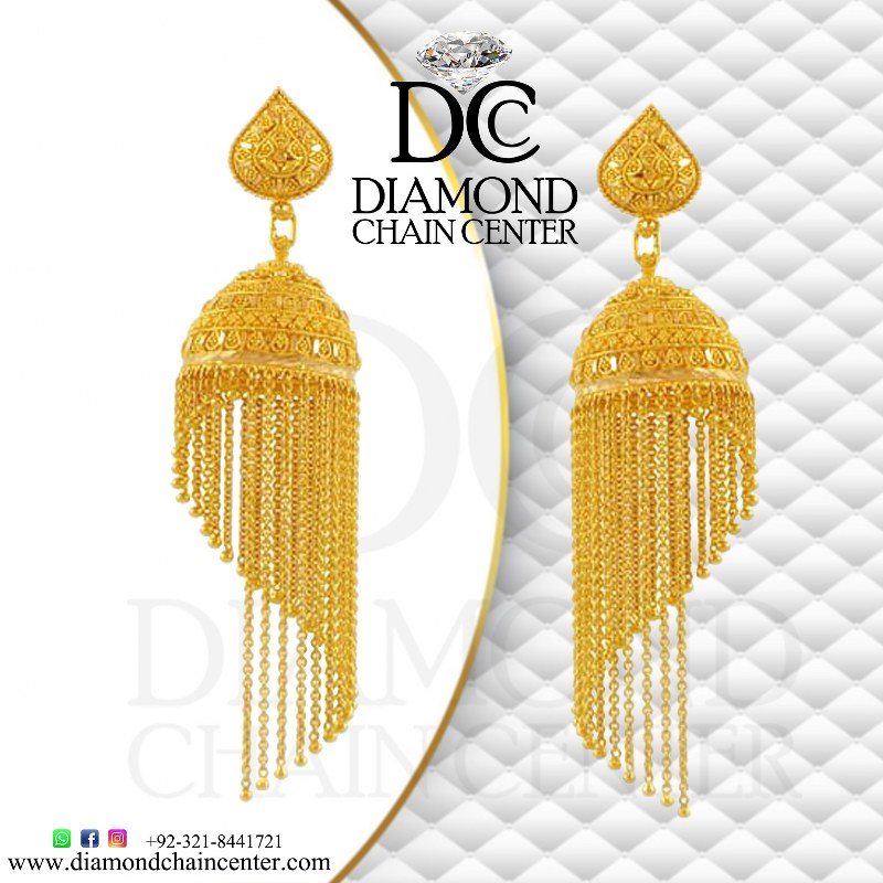 Fancy Gold Earring Design