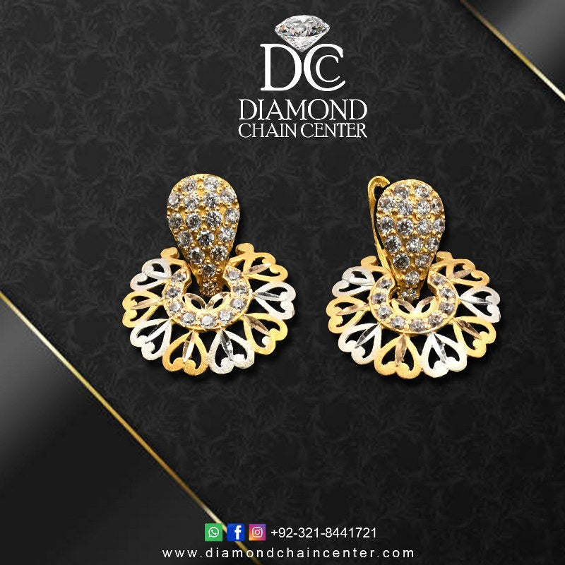 Gold Earring with New Design