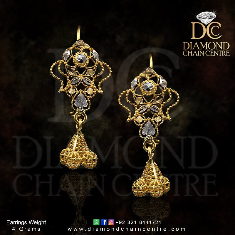 Special Design Gold Earring