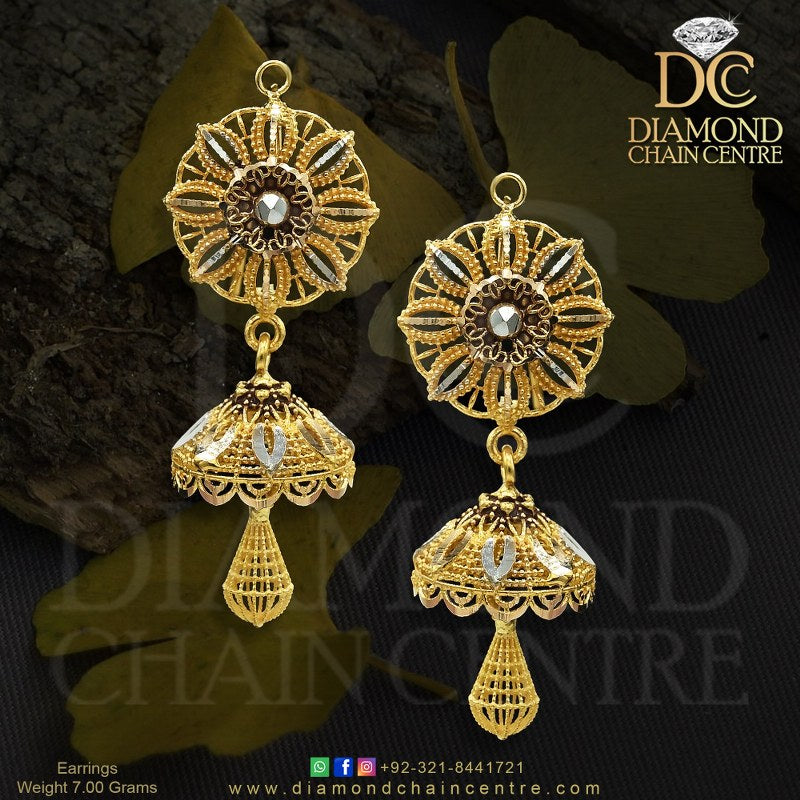 Special Design Gold Earring