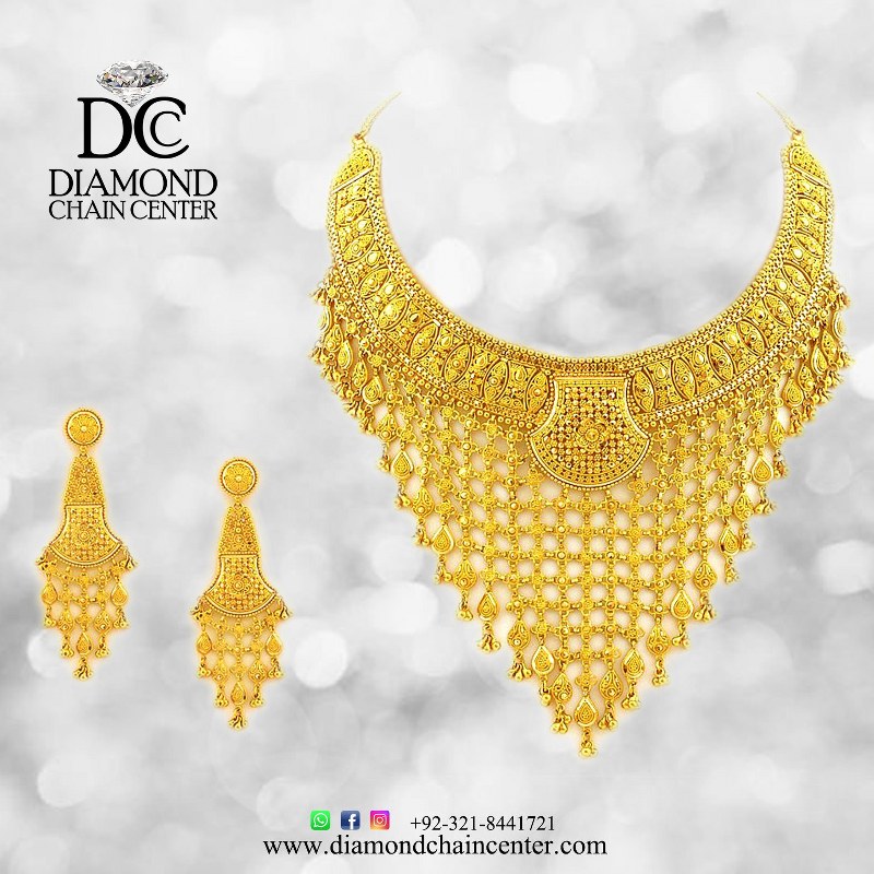 Indian Gold Necklace Design