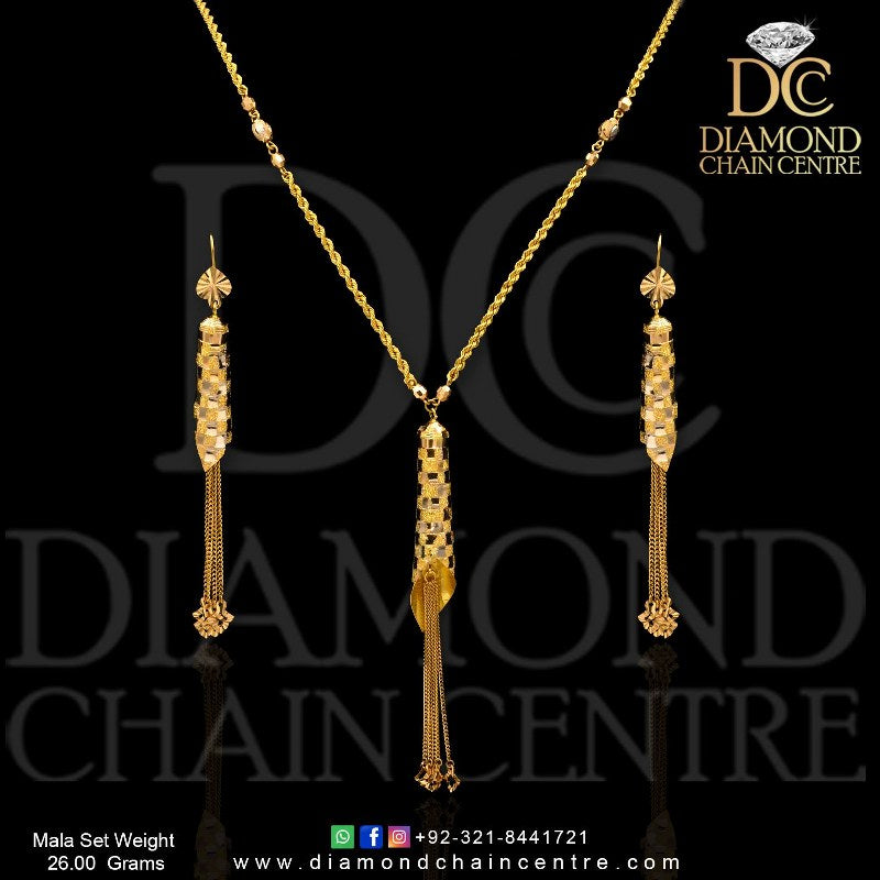 Chain Gold Necklace Design