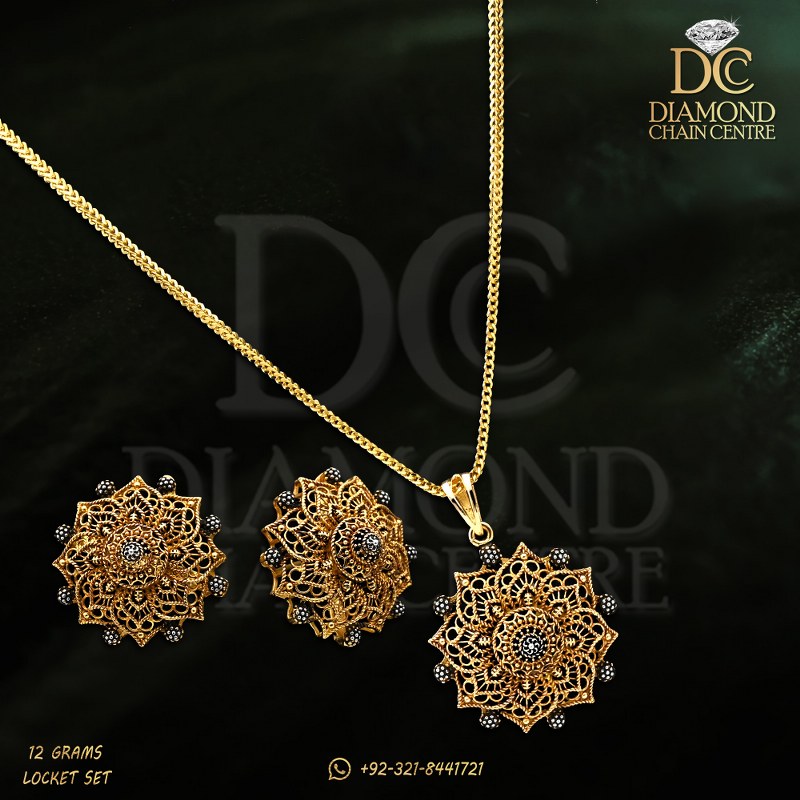 Gold Pendant Design