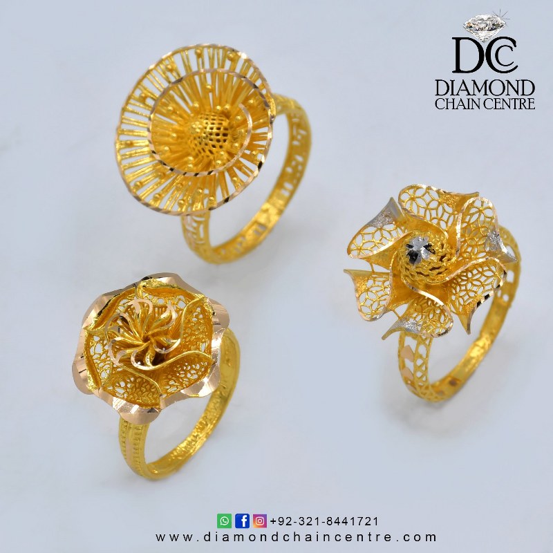 Branded Gold Ring Design