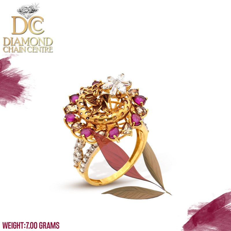 Stone Gold Ring Design