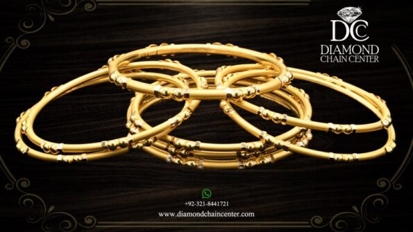 Gold Bangles Design 003