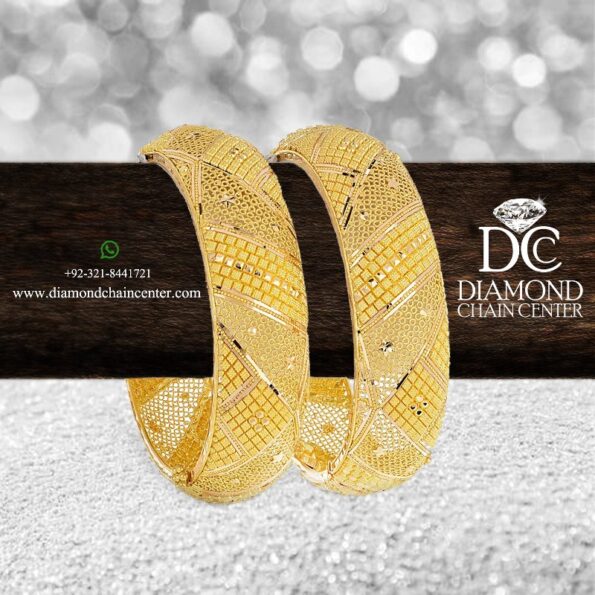 Gold Bangles Design 004