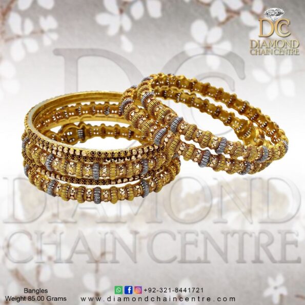 Gold Bangles Design 045