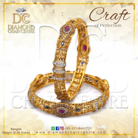 Gold Bangles Design