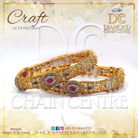 Gold Bangles Design