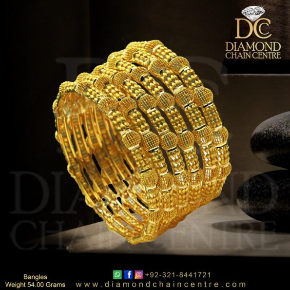 Gold Bangles Design 074