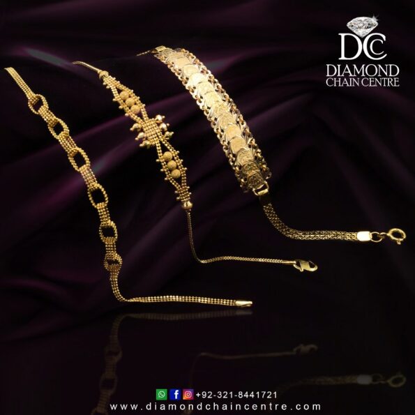 Gold Bracelet Design 003