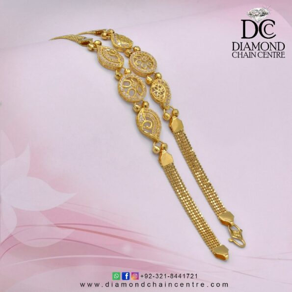 Gold Bracelet Design 007