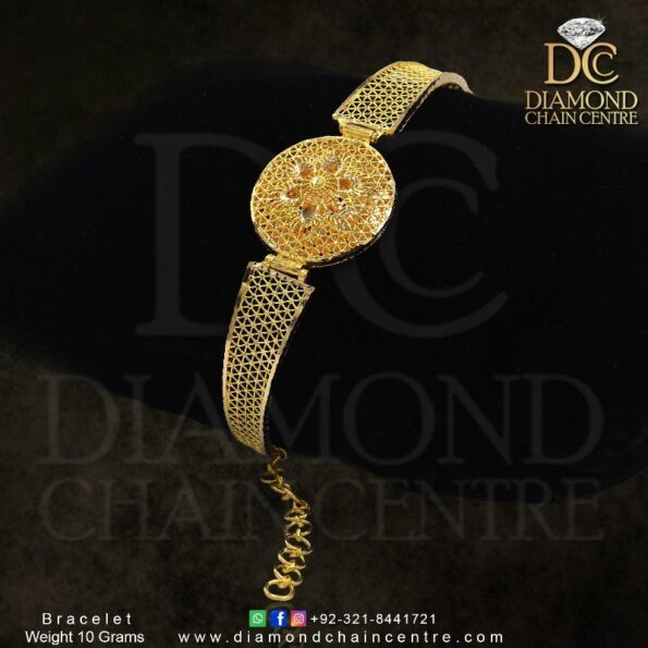 Gold Bracelet Design 008