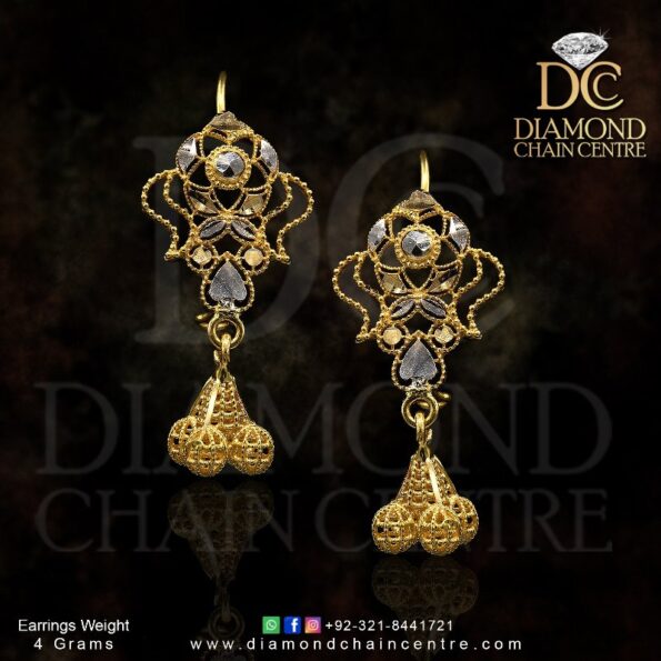 Gold Earring Design 008