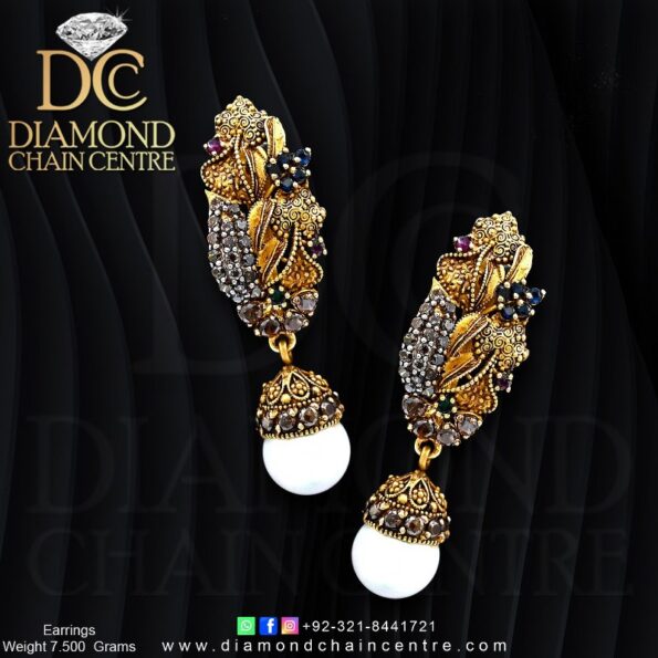 Gold Earring Design 026