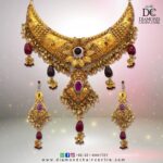 Gold Necklace Design 008