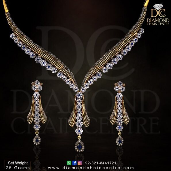 Gold Necklace Design 011