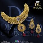 Gold Necklace Design 056