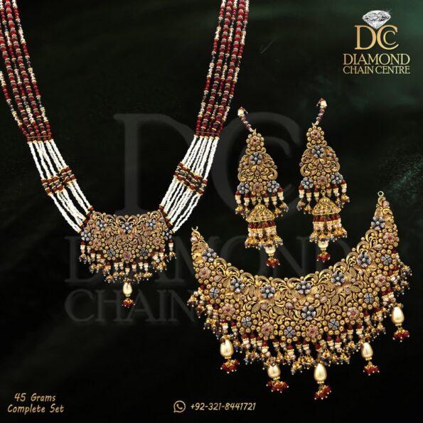 Gold Necklace Design 116