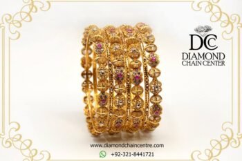 Gold Bangles Design BA 001
