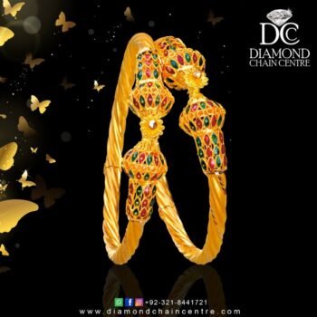 Gold Bangles Design BA 008