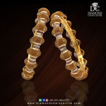 Gold Bangles Design BA 010