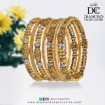 Gold Bangles Design BA 014