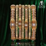 Gold Bangles Design BA 017