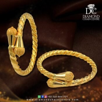 Gold Bangles Design BA 018