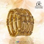 Gold Bangles Design BA 019