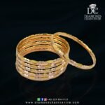 Gold Bangles Design BA 022