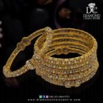 Gold Bangles Design BA 023