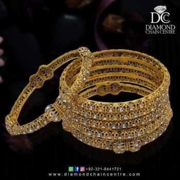 Gold Bangles Design BA 023