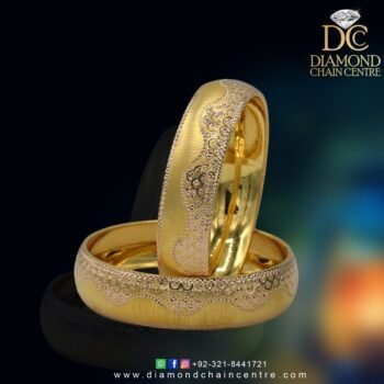 Gold Bangles Design BA 024