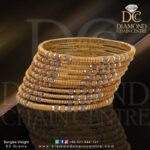 Gold Bangles Design BA 026