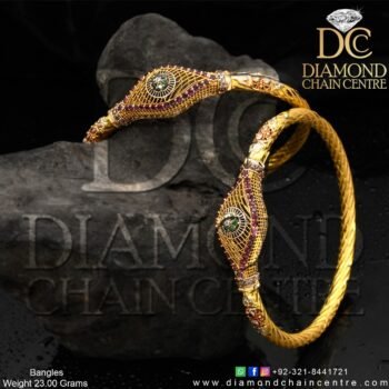 Gold Bangles Design BA 030