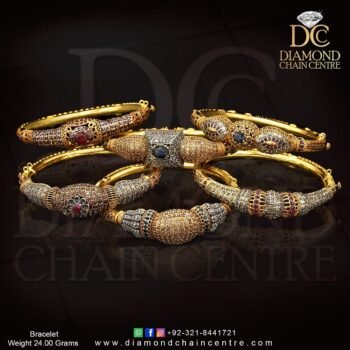 Gold Bangles Design BA 034