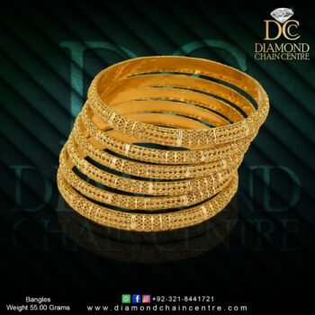 Gold Bangles Design BA 035