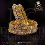 Gold Bangles Design BA 037